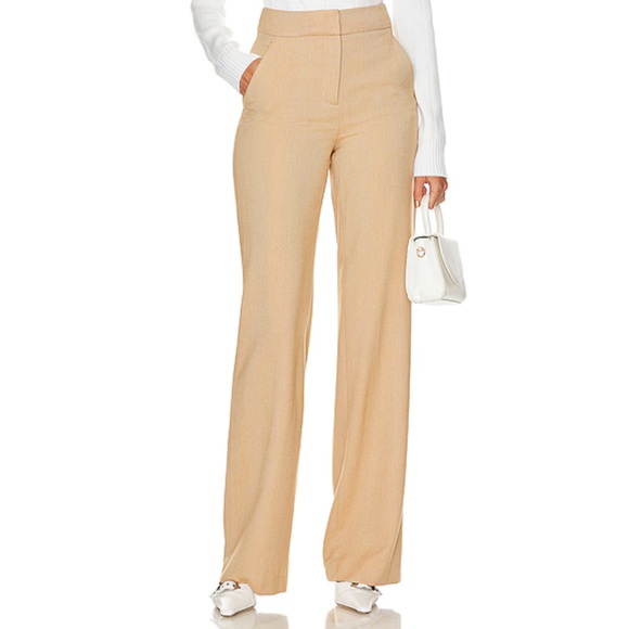 Veronica Beard Pants - Veronica Beard Camel Tonelli Wide Leg Pant Trousers Slacks Business Style Size 2